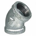 American Imaginations 0.5 in. x 0.5 in. Galvanized 45 Elbow AI-35691